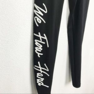 Y7 studio We Flow Hard high waist leggings